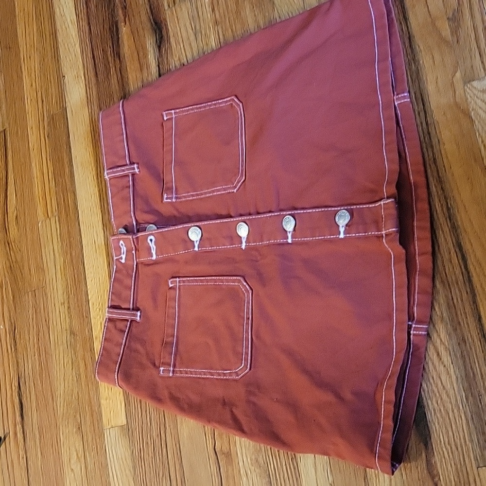 Red skirt from Denim Co.